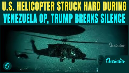 U.S. Chopper HIT as Trump's Jets DROP 7 Bombs in Venezuela, KIDNAP Maduro | Trump’s Explosive Reveal