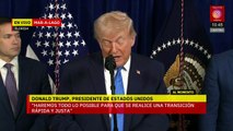 Desde Mar-a-Lago, Trump da conferencia sobre ataques a Venezuela y captura de Maduro