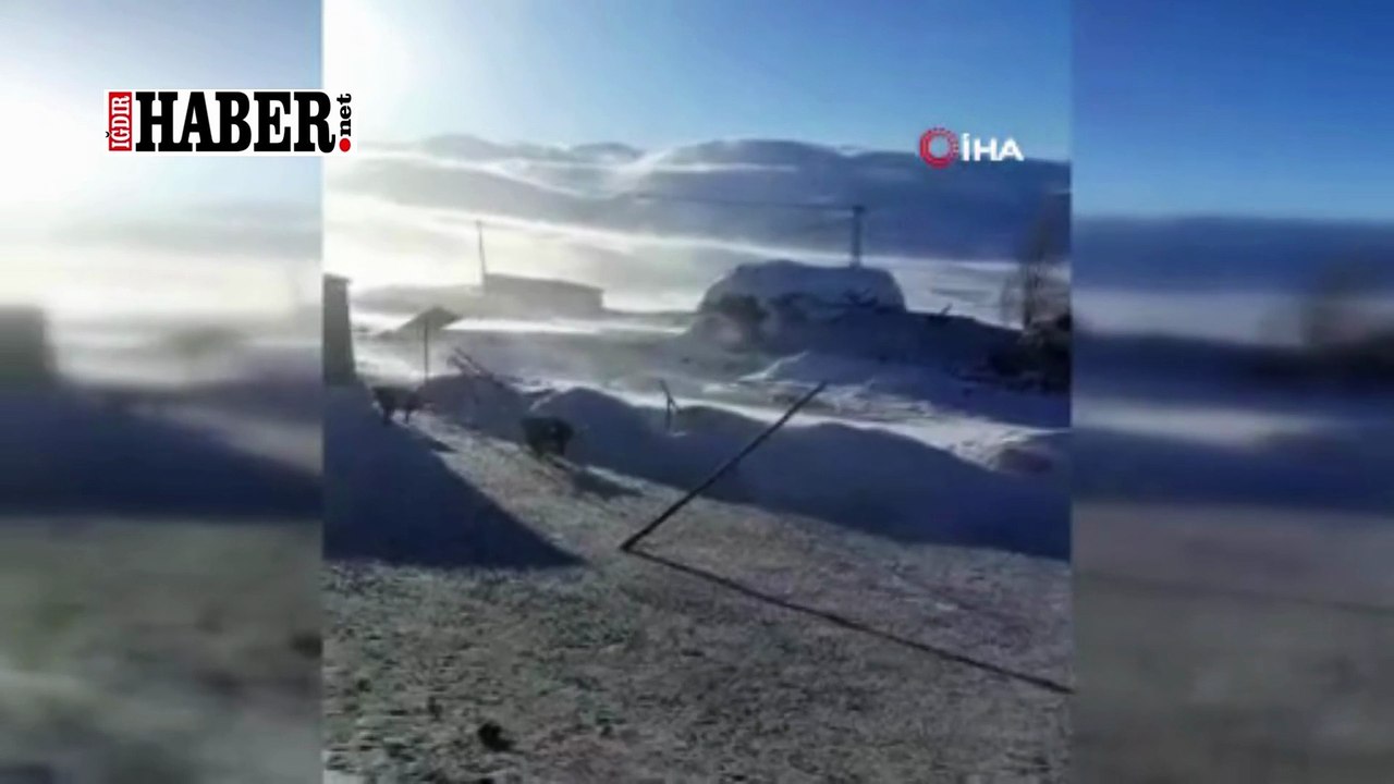 Iğdır’da Dondurucu Mesai: Termometreler -17’yi Gördü, Çığ Tehlikesi Kapıda!