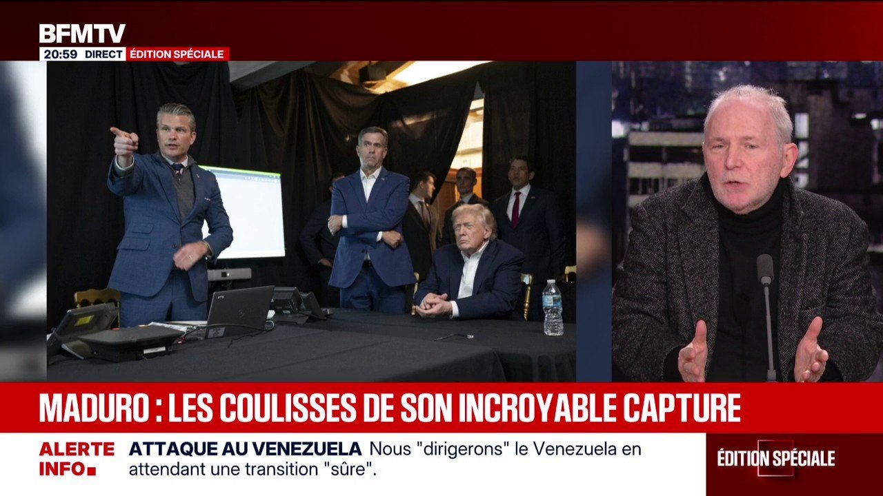 Capture de Nicolas Maduro: "Le président des États-Unis vient d'enterrer tous les fondements de l'ordre international", déclare Bernard Guetta, député européen (Renew)