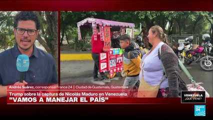 Informe desde Ciudad de Guatemala: Centroamérica y El Caribe reaccionan a intervención de EE. UU. en Venezuela.