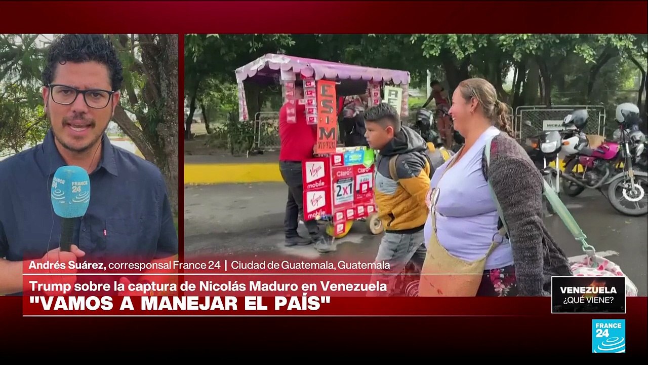 Informe desde Ciudad de Guatemala: Centroamérica y El Caribe reaccionan a intervención de EE. UU. en Venezuela.
