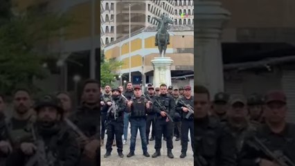 Governadores da Venezuela organizam tropas para defender país de novos ataques dos EUA #shorts