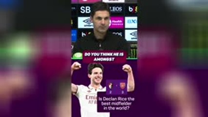 Is Rice the best midfielder in the world?