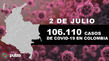 Contagios de COVID-19 en Colombia sobrepasan otra vez los 4.000 casos diarios este 2 de julio.