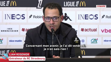 La nouvelle déclaration de Liam Rosenior sur son avenir : « Il n’y a rien avec Chelsea » - Foot - Ligue 1 - Strasbourg
