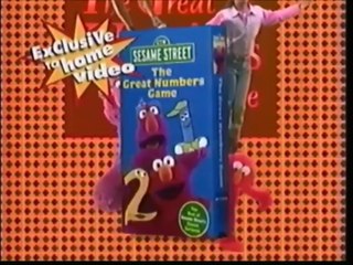 Sesame Street - The Great Numbers Game (1998) VHS Trailer Promo (HQ VHS Rip).ia