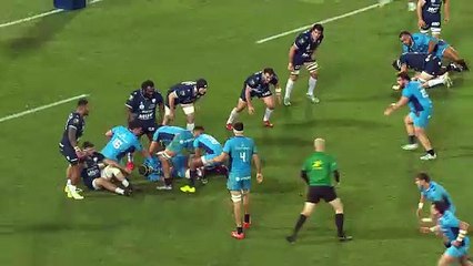 TOP 14 - Essai de Domingo MIOTTI (MHR) - Montpellier Hérault Rugby - Aviron Bayonnais