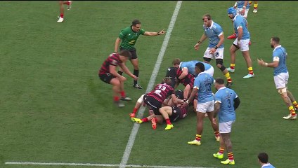 TOP 14 - Essai de Maxim GRANELL (USAP) - USA Perpignan - Stade Toulousain