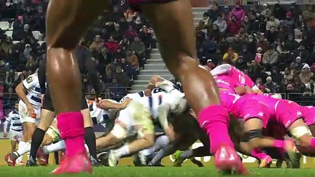 TOP 14 - Essai de Théo CHABOUNI (CO) - Stade Français Paris - Castres Olympique