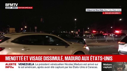 Capture de Nicolas Maduro: le président vénézuélien a été transféré par hélicoptère pour être entendu par la DEA