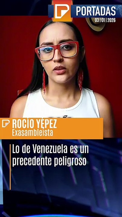 Lo de Venezuela es un precedente peligroso