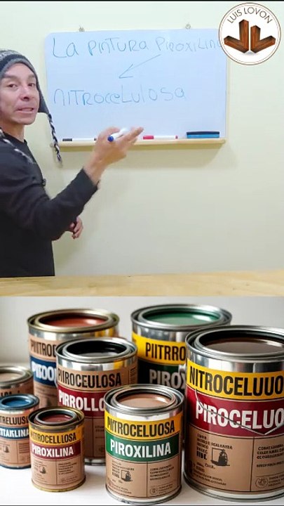 PINTURA PIROXILINA O PINTURA NITROCELULOSA USOS? - Luis Lovon