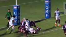 TOP 14 - Essai de Cyril CAZEAUX (UBB) - Union Bordeaux-Bègles - Racing 92
