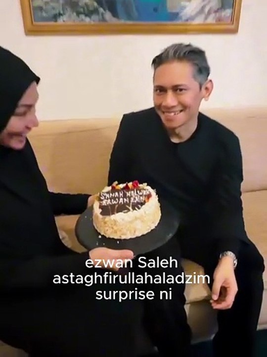 erra fazira sambut birthday suami