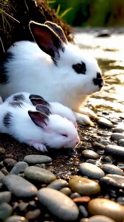so cute and love rabbit #rabbit #cute (3)