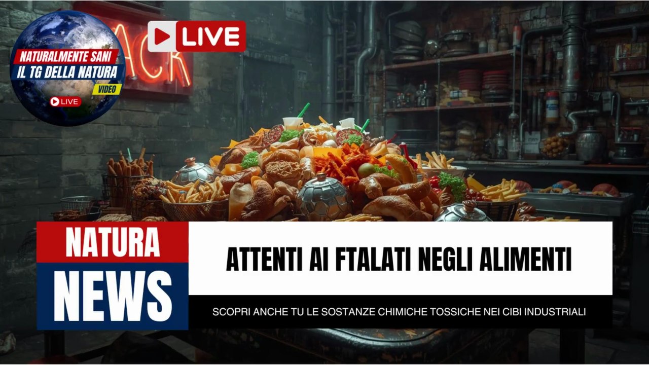 Attenti ai Ftalati anche nel cibo