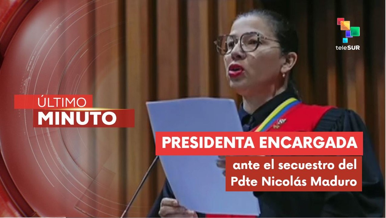 TSJ designa a la vicepresidenta Delcy Rodríguez como presidenta encargada
