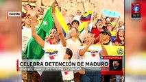 Comunidad venezolana en Yucatán respalda detención de Nicolás Maduro desde el Paseo de Montejo