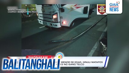 7 kabilang ang isang menor de edad, hinuli matapos magnakaw ng cable wires ng isang telco | Balitanghali