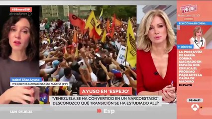 Ayuso exige explicaciones "urgentes" de Zapatero tras ser investigado en EEUU por sus vínculos con Maduro