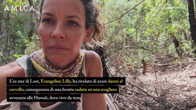 Evangeline Lilly, l’ex star di Lost rivela: «Ho un danno cerebrale»