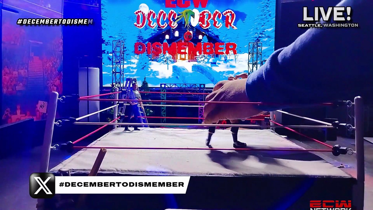 ECW Hardcore Championship Extreme Rules [ ECW December To Dismember 2025 Part. 3