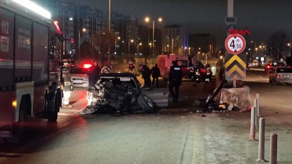 Kontrolden çıkan araçta can pazarı: 1 ölü, 2 yaralı