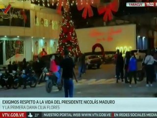 Pueblo yaracuyano reclama libertad del presidente Nicolás Maduro y la primera dama Cilia Flores