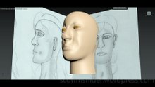 Flame: 3DS MAX Practice Polygon Modeling Head Model Video #100 (01-04-2026)