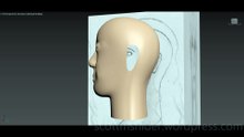 Flame: 3DS MAX Practice Polygon Modeling Head Model Video #101 (01-04-2026)