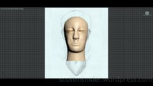 Flame: 3DS MAX Practice Polygon Modeling Head Model Video #108 (01-04-2026)