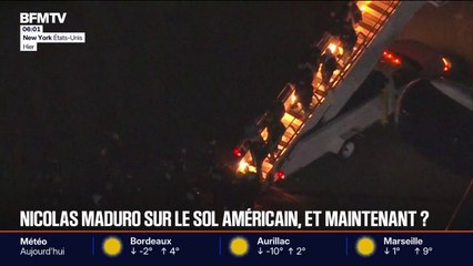 Venezuela: après leur capture Nicolás Maduro et sa femme sont arrivés aux États-Unis