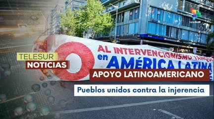 Pueblos latinoamericanos responden a la agresión de EE.UU. sobre Venezuela