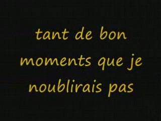 L'amitier video mon coeur