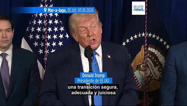 Estados Unidos dirigirá Venezuela hasta que haya una transición segura y adecuada