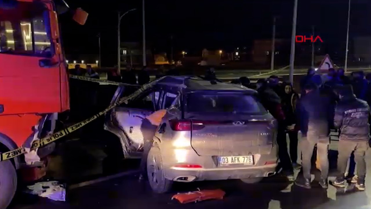 Işık ihlali yapan TIR, otomobile çarptı; 1 ölü, 2'si ağır 5 yaralı