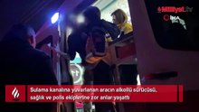 Ekipleri canından bezdirdi! Alkollü sürücü polislerden polis istedi