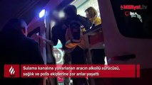 Ekipleri canından bezdirdi! Alkollü sürücü polislerden polis istedi