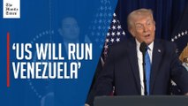 Trump says US will run Venezuela with a group, doesn't fear putting US troops on ground
