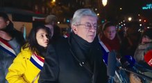 Jean-Luc Mélenchon a exigé hier soir, lors d'une manifestation à Paris, 