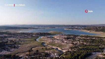 Eskişehir'de kuraklık endişesi: Porsuk Barajı geriye çekildi