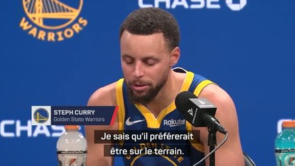 Warriors - Curry pas d'accord avec l'expulsion de Draymond Green