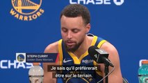 Warriors - Curry pas d'accord avec l'expulsion de Draymond Green