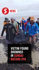Man found drowned after falling from boat on Sungai Batang Oya