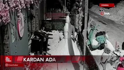 Zonguldak’ta pes dedirten olay: 'Bana çarptı' deyip kardan adamı dövdüler