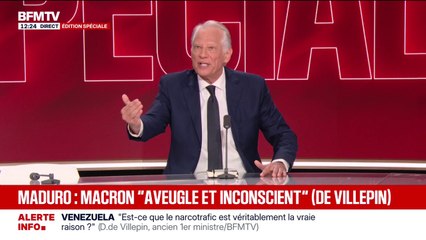 Dominique de Villepin, ancien Premier ministre, veut se doter "d'un pacte européen de souveraineté" pour défendre l'Europe face aux menaces russes, américaines ou encore chinoises