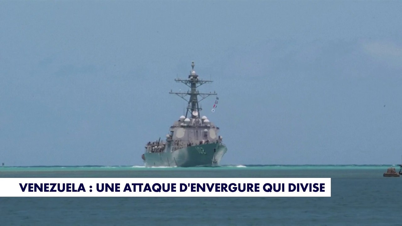 Venezuela : les dirigeants politiques internationaux divisés sur l'opération américaine