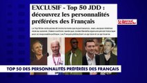 Top 50 des personnalités préférées des Français