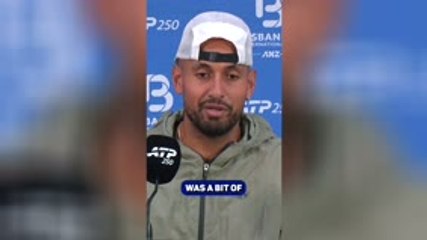 'Chaotic mess' Kyrgios speaks on return to competitive tennis